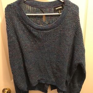 Cropped Express sweater
